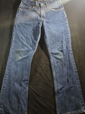 Levi's Men's Dark Blue Bootcut Jeans